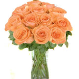 Peach Rose Bouquet